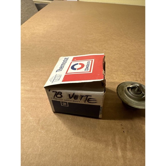 NOS Delco 195 Degree Thermostat 131-3 Gr. 1.246 3030055 (GM/Jeep/MG/Ford/Mopar) - Picture 5 of 5